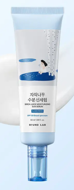 ROUND - anti-aging korean serum sunscreen